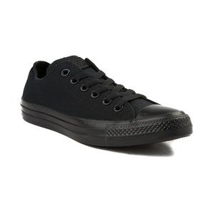 Converse Black Lo Top Sneakers